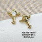 Wand Metal Beads Painted Anime Style Alloy 10pcs 23