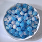 Gilding Gradient Resin Beads 8mm Round Shimmer 100pcs 22