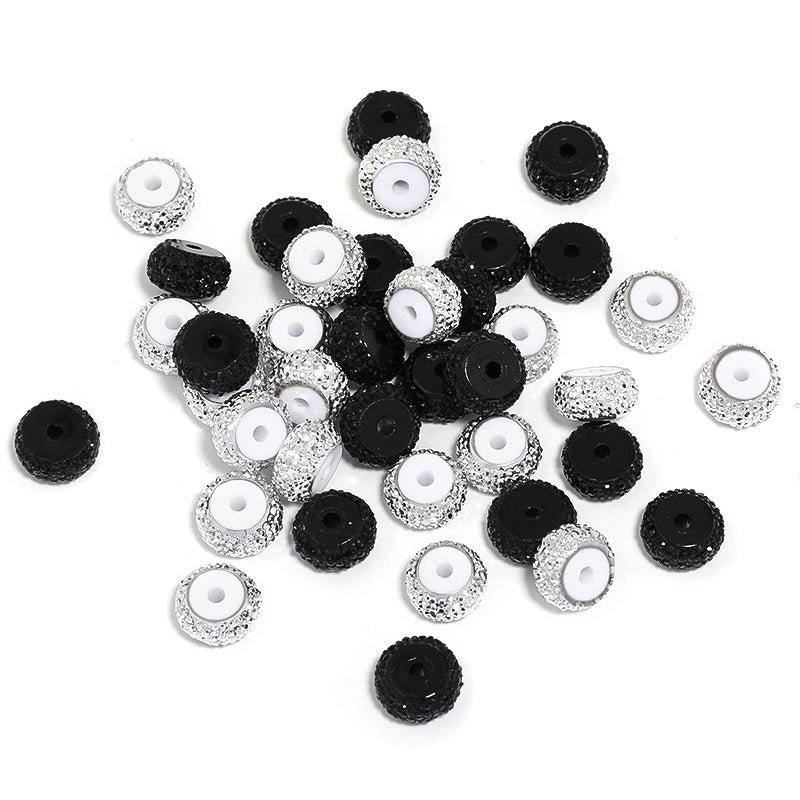 Acrylic Granular Spacer Beads 11mm 100pcs 5