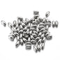 Elliptical Acrylic Beads 3mm 6mm 4mm 8mm Metallic CCB Plastic 500pcs