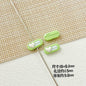 Heart Metal Beads 15-18mm Baking Painted Cherry Blossom Kitten Design 10pcs 19