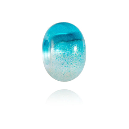 Acrylic Spacer Beads 9*14mm Gradient Color Crackle 100pcs 4