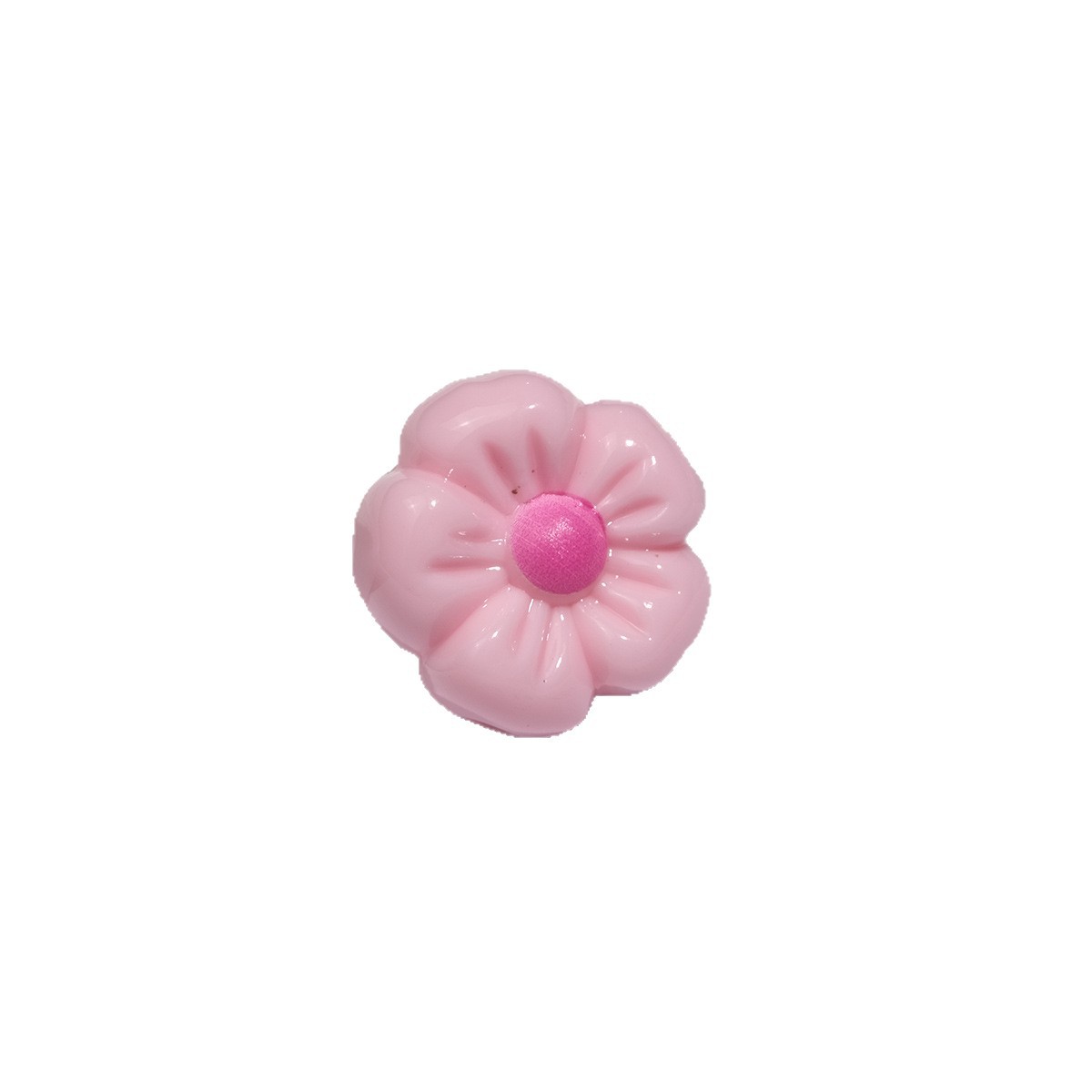 Colorful 3D Cherry Blossom Acrylic Beads 19mm Flower 20pcs 5
