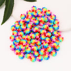 Flower Clay Beads 10mm Colorful Sunflower Polymer 100pcs 2