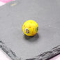 Vintage Phoenix Eye Lampwork Glass Beads 20mm Round 10pcs 25