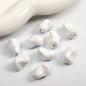 Glossy Irregular Stone Acrylic Beads 20mm Colorful Painted 50pcs 13