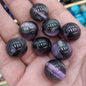 Vintage Gradient Resin Beads 10/12/16mm Swirling Galaxy Colors 20pcs 12