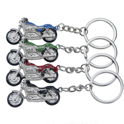 Metal Motorcycle Keychain Classic Bike Design Zinc Alloy 5