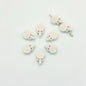Lollipop Metal Beads 12mm Painted Alloy 10pcs 10