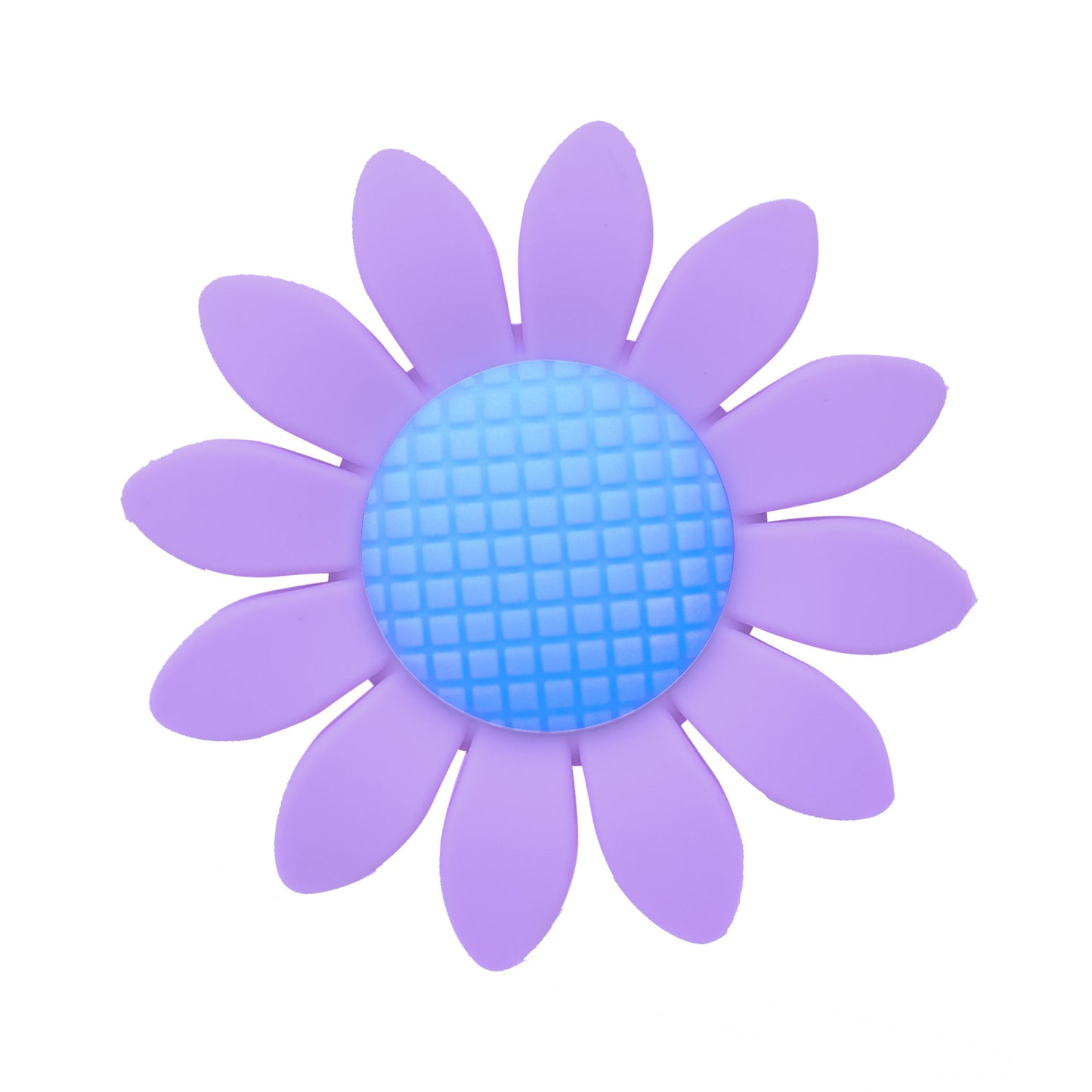 Silicone Focal Beads Sunflower Soft Petal Detailed Center 10pcs 13