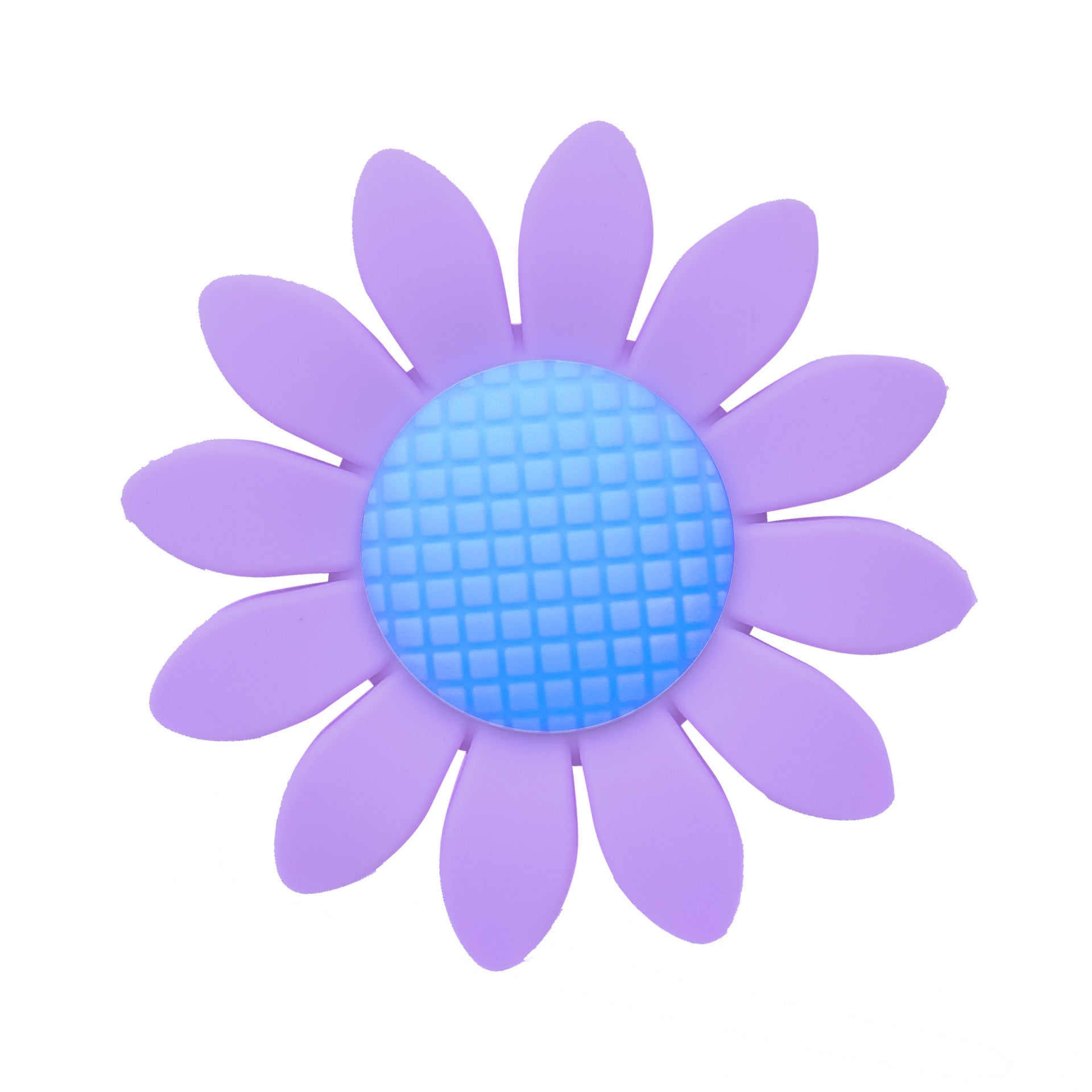 Silicone Focal Beads Sunflower Soft Petal Detailed Center 10pcs 13