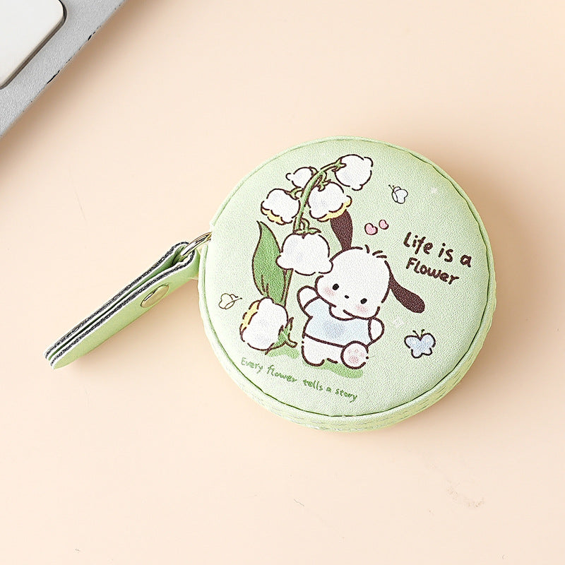 Retractable Cartoon Character Dual Scale Measuring Tape 5cm 1pc 8