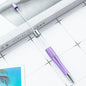 Beadable Ballpoint Pen Hollow Tube Transparent Colorful 18cm 23