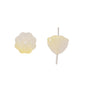 Gradient Lotus Seed Acrylic Beads 10mm Translucent Textured 100pcs 10