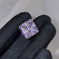 Leopard Print Rhinestone Polymer Clay Beads 14mm Square 15mm Round 10pcs 35