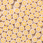Flat Clay Beads 10mm Colorful Smiley Face Polymer 100pcs 6