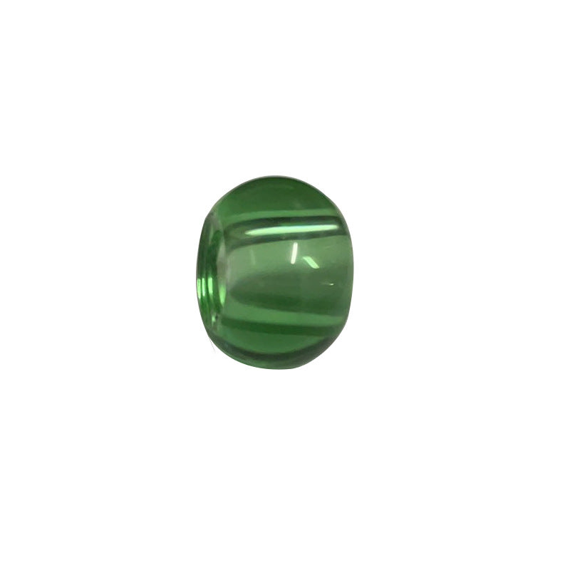 Glass Abacus Spacer Beads 15mm Transparent Large Hole 100pcs 18