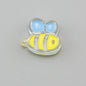 Transparent Bear Flower Acrylic Beads Playful Pastel Enamel 20pcs 11