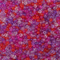 Transparent Seed Glass Beads 2mm Glossy Rainbow Colors 660pcs 34