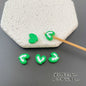 Baking Painted Series Metal Beads Colorful Glossy Alloy 20pcs 9