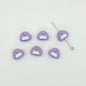 Japanese Rice Ball Metal Beads 8*10mm Enamel Painted Alloy 10pcs 12
