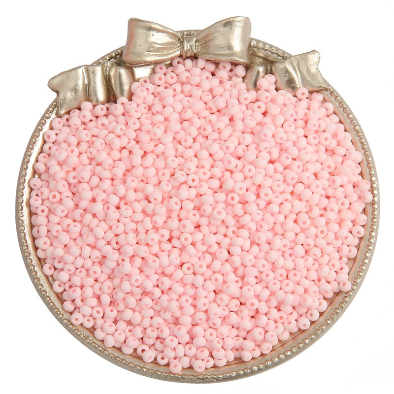 Frosted Seed Glass Beads 4mm Pastel Colors Matte Finish 320pcs 11