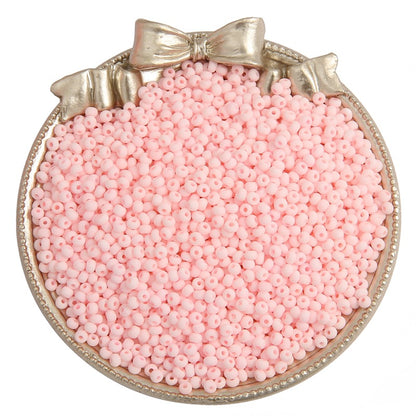 Frosted Seed Glass Beads 4mm Pastel Colors Matte Finish 320pcs 11
