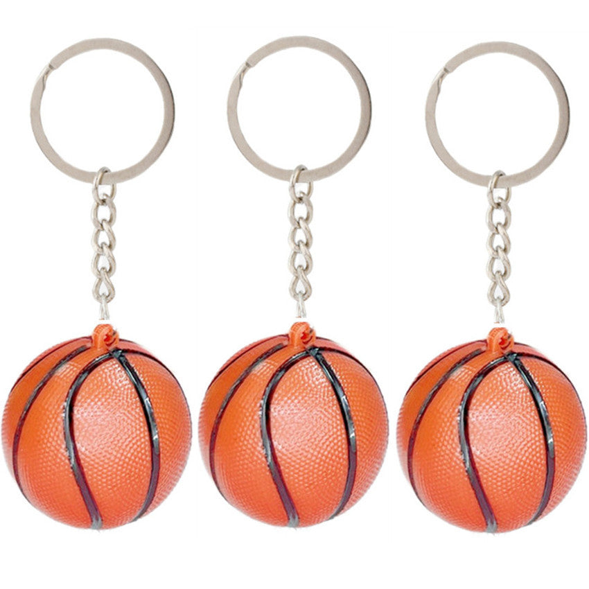 Acrylic Basketball Keychain Sports Ball Realistic Texture Basketball 5