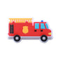 Silicone Focal Beads Mail Police Fire Ambulance School Bus 20pcs 6