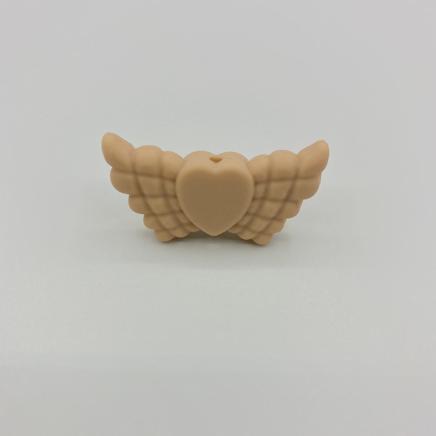 Wing Silicone Beads Multi Colors 20pcs