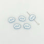Frame Metal Beads 9x12mm Baking Painted Enamel Alloy 10pcs 15