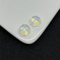 Czech Glass Beads Flower 12mm Transparent Pastel Mixed Colors 100pcs 4