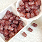 Imitation Strawberry Quartz Mythical Animal Resin Beads 13mm 10pcs