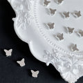 Butterfly Metal Beads 6mm Smooth Alloy 100pcs 2