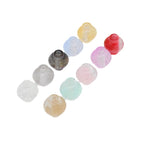 Glitter Powder Lantern Resin Beads 10mm Shimmering Colors 20pcs 5