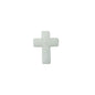 Silicone Focal Beads Cross Matte Speckled Glow in the Dark 20pcs 22