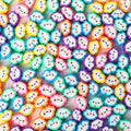 Cloud Clay Beads 10mm Colorful Pastel Smiling Faces 200pcs