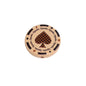 Flat Acrylic Beads 31mm Texas Chip Card Suits Printed 10pcs 12