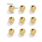 Stainless Steel Irregular Wrinkle Concave Metal Beads 4-8mm 10pcs 13