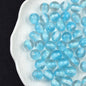 Dyed Core Glitter Resin Round Beads 8-16mm Mixed Colors 10pcs 4