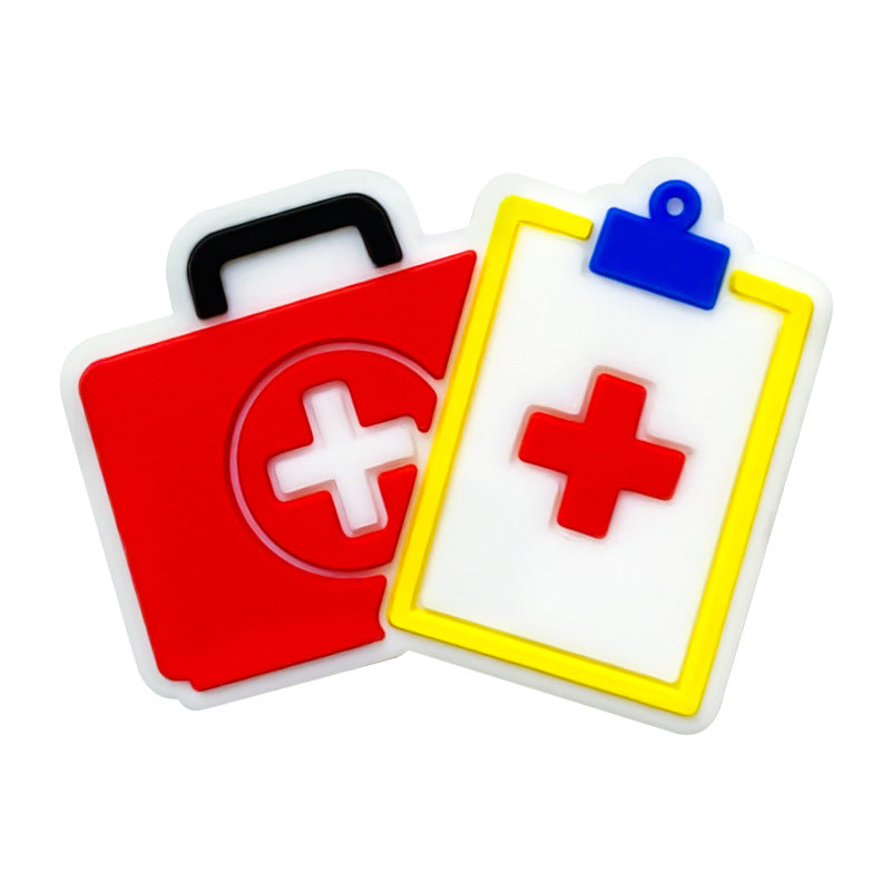 Silicone Focal Beads First Aid Kit Clipboards and Medical Cases 20pcs 5
