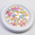 Plating Mini Windmill Resin Beads 14mm Colorful Glossy 20pcs