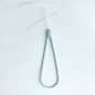 Woven Silicone Phone Charm Lanyard Soft Durable 14cm 8pcs 31