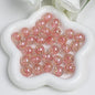 Clear Round Acrylic Beads 12mm 16mm Gold Foil Filled 40pcs 13