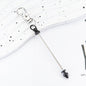 Beadable Keychain Metal Conical Bullet Shape Rose Gold Silver Gun Gray Black 10