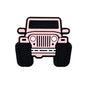 Silicone Focal Beads Large Cars Front View Oversized Tires 20pcs 3