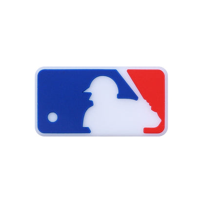 Silicone Focal Beads LA Baseball Cap Holding Ball 20pcs 8