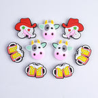 Silicone Focal Beads Beer Steins Clinking Mug Pair 10pcs 2