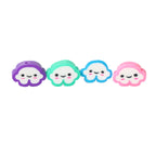 Cloud Clay Beads 10mm Colorful Pastel Smiling Faces 200pcs 5