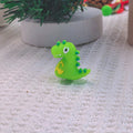 Silicone 3D Focal Beads Dinosaur Holding Puzzle Piece 20pcs 6